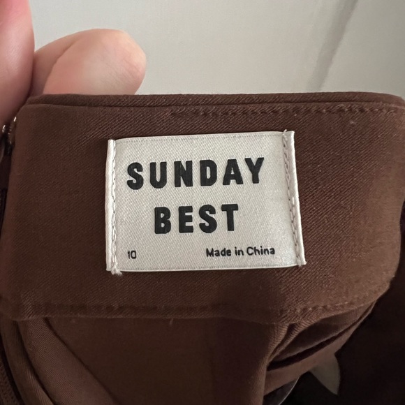 Sunday Best Olive Skirt - 17” - Picture 4 of 5